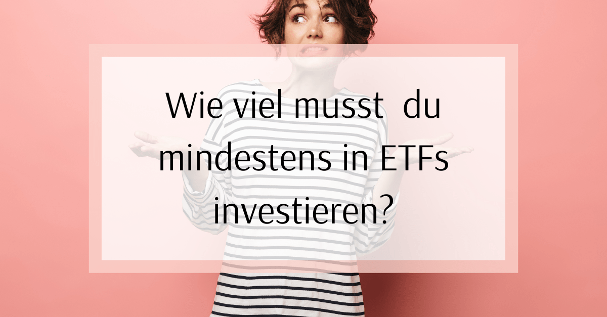 Geld anlegen in ETFs